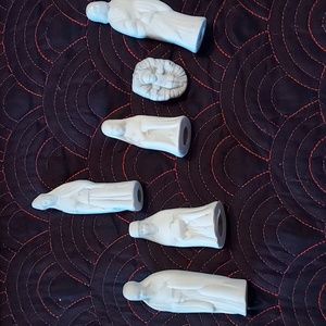 Vintage 6 PC. Nativity Set